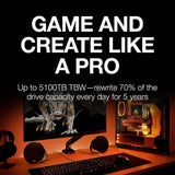 Seagate Firecuda 520 SSD 2TB Internal Solid State Drive ZP2000GV3A012