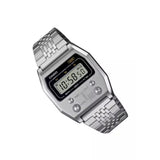 Casio General Digital Digital Silver Strap Men's Watch A1100D-1DF-P