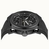 INGERSOLL THE SPRINGFIELD AUTOMATIC BLACK PU STRAP WATCH I15201