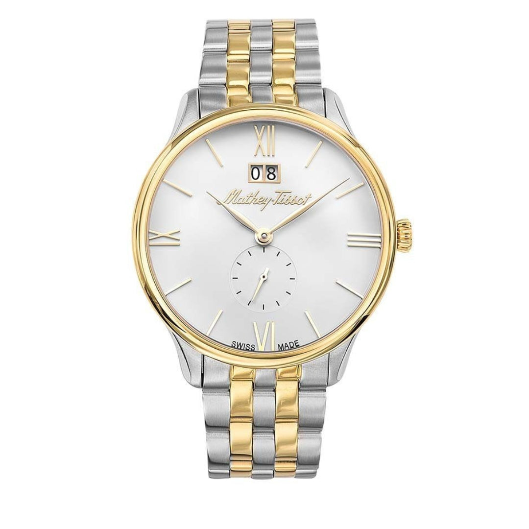 Mathey-Tissot Edmond Metal Two-Tone Collection H1886M Series Men's Watch