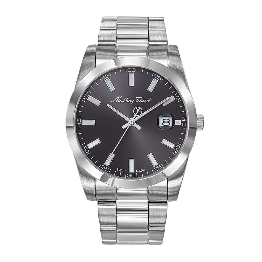 Mathey-Tissot Mathy I Collection Silver H450A Series Men's Watch