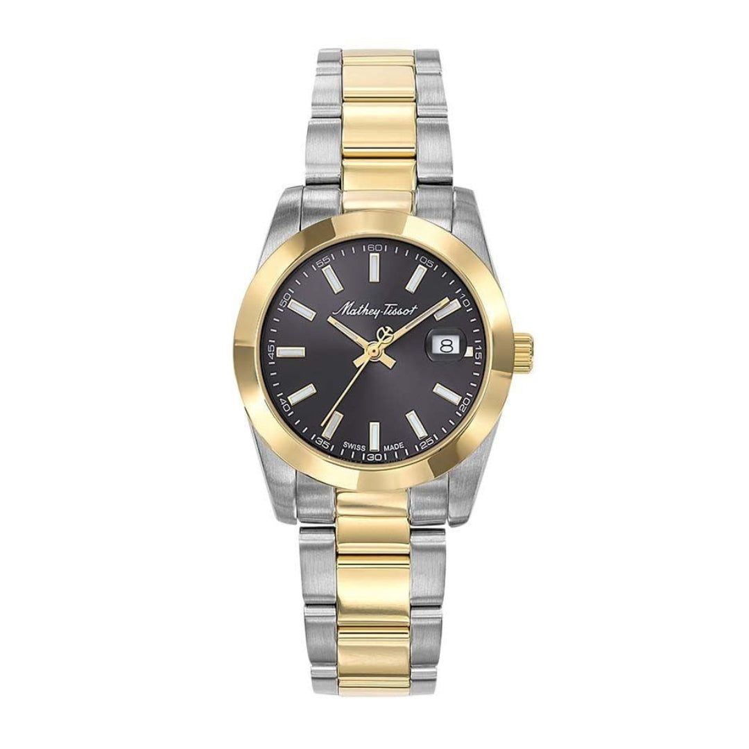 Mathey-Tissot Mathy I Collection Two-Tone Yellow Gold D450B Series Women's Watch