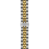 TISSOT BALLADE 34mm TWO-TONE GOLD STEEL WATCH T1562102203100