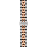 TISSOT BALLADE 34mm TWO-TONE ROSE GOLD STEEL WATCH T1562102204100