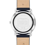 COACH ELLIOT STARS DIAL BLUE LEATHER STRAP WATCH 14504376