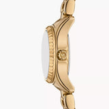 MICHAEL KORS MK4862 LEXINGTON THREE-HAND GOLD STEEL WATCH