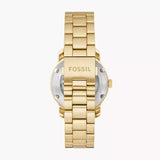 FOSSIL ME3226 HERITAGE AUTOMATIC GOLD-TONE STEEL WATCH