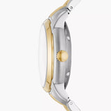 FOSSIL ME3228 HERITAGE AUTOMATIC TWO-TONE STEEL WATCH