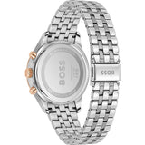 HUGO BOSS AVERY BLUE DIAL LINK STEEL BRACELET WATCH 1514158