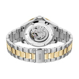 HUGO BOSS TROPER BLUE DIAL TWO-TONE GOLD STEEL WATCH 1514201
