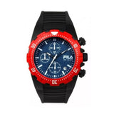 FILA ANALOG BLACK & RED RESIN MEN'S WATCH 38-350-003