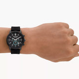 SKECHERS CLARKDALE BLACK SILICONE WATCH SR5197