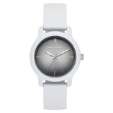 SKECHERS OSTROM WHITE SILICONE ANALOG WATCH SR6265