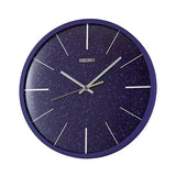 SEIKO QUIET SWEEP MOVEMENT BLUE DIAL WALL CLOCK QXA828A