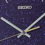 SEIKO QUIET SWEEP MOVEMENT BLUE DIAL WALL CLOCK QXA828A