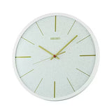 SEIKO QUIET SWEEP MOVEMENT WHITE DIAL WALL CLOCK QXA828W