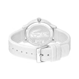 LACOSTE 12.12 2011169 WHITE SILICONE STRAP WATCH