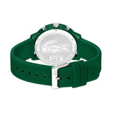 LACOSTE 12.12 2011245 GREEN SILICONE ANALOG WATCH