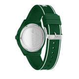 LACOSTE NEOCROC 2011309 GREEN SILICONE STRAP WATCH