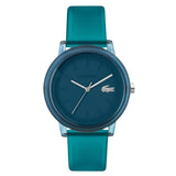 LACOSTE 12.12 2011318 BLUE SILICONE ANALOG WATCH