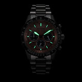 CITIZEN ECO-DRIVE CA4664-60X PROMASTER SKY ROSE GOLD DIAL STEEL WATCH