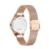 CITIZEN ECO-DRIVE EM0508-80D SAKURA LIMITED EDITION PINK GOLD WATCH