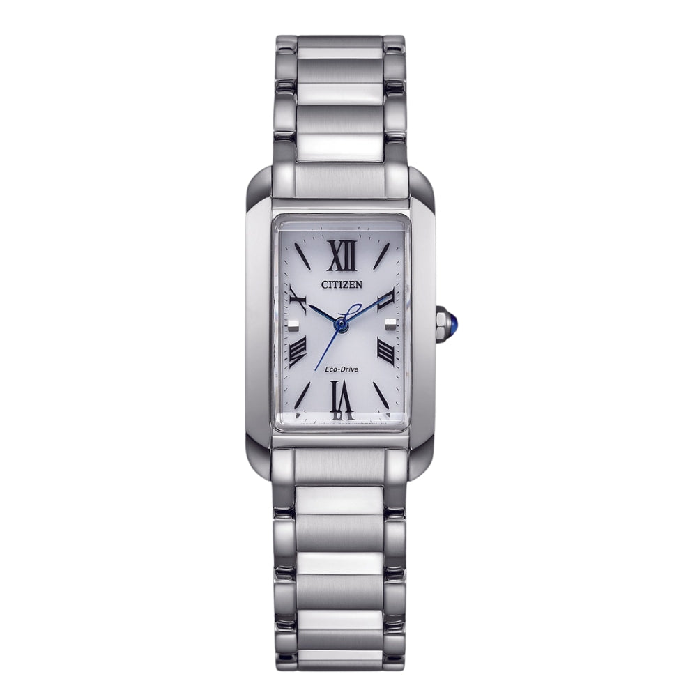 CITIZEN ECO-DRIVE EW5620-55 SERIES STEEL BRACELET WATCH