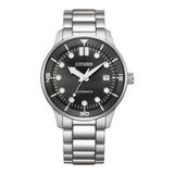 CITIZEN MECHANICAL NJ0191-83 SERIES STEEL WATCH
