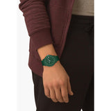 LACOSTE 12.12 2011238 GREEN SILICONE ANALOG WATCH