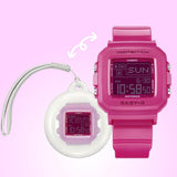 Casio Baby-G Plus Series Pink Strap Digital Watch BGD-10K-4DR-P