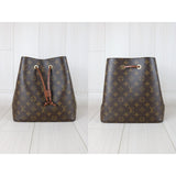 Louis Vuitton X25082408 Monogram Neo Noe Shoulder Bag Brown Current Model IC Chips Model (Very Good Condition)