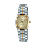 CASIO GENERAL LTP-1169G-9ARDF QUARTZ TWO TONE STAINLESS STEEL WOMEN'S WATCH