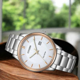Citizen Modern Stainless Steel Unisex Watch BM6979-74A