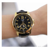 Casio General Black Leather Strap Men Watch MTP-VD200GL-1BUDF