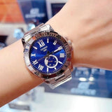 Casio General Blue Dial With Silver Stainless Steel Men Watch MTP-VD200D-2BUDF