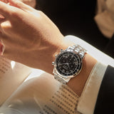 CITIZEN ECO-DRIVE CHRONOGRAPH CA4630-53 SERIES STEEL WATCH