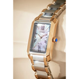 CITIZEN L EW5624-54Y BIANCA PINK DIAL TWO TONED STEEL BRACELET WATCH
