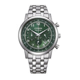 CITIZEN ECO-DRIVE CHRONOGRAPH CA4630-53 SERIES STEEL WATCH