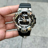 Casio G-Shock Digital-Analogue Black Resin Strap Men Watch GM-700-1ADR