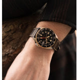 Seiko 5 Sports SKX Model "Mocha" Specialist Style GMT Caliber Men's Watch SSK036K1P