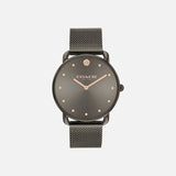 COACH ELLIOT GRAY STEEL MESH BRACELET WATCH 14504210