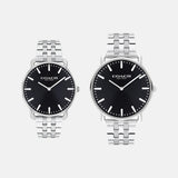 COACH ELLIOT BLACK DIAL STAINLESS STEEL WATCH 14000116