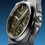 Tissot PRX Automatic Chronograph Graded Green Dial Stainless Steel Men's Watch T1374271109100