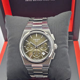Tissot PRX Automatic Chronograph Graded Green Dial Stainless Steel Men's Watch T1374271109100