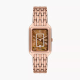 FOSSIL RAQUEL ROSE GOLD STAINLESS STEEL WATCH ES5323