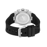 Ducati Chronograph Black Silicon Strap Black Dial Watch DTWGO0000902