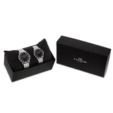 COACH ELLIOT BLACK DIAL STAINLESS STEEL WATCH 14000116