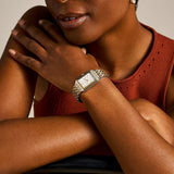 FOSSIL RAQUEL THREE-HAND DATE TWO-TONE STAINLESS STEEL WATCH ES5368