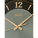 SEIKO QXA843K BLACK DIAL ELEGANT WALL CLOCK