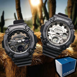 CASIO STANDARD AEQ-120W SERIES BLACK RESIN BAND WATCH